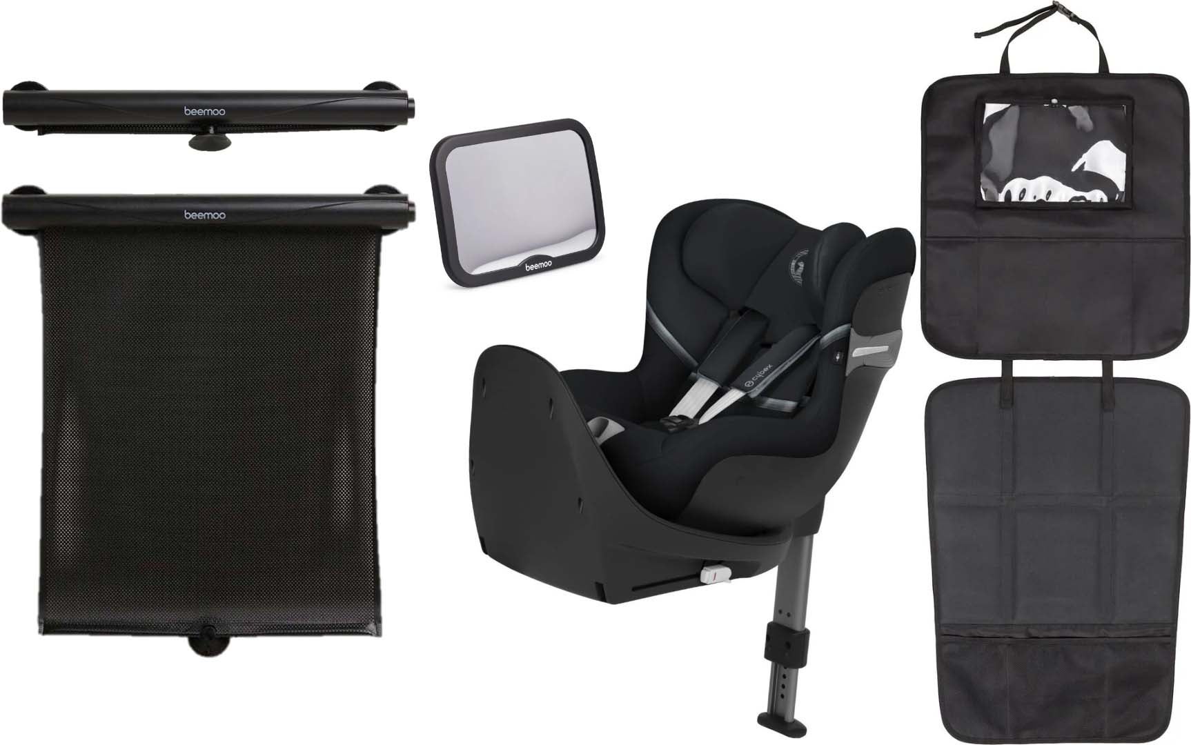 Cybex Sirona S2 i-Size Autostol med Tilbehørspakke, Deep Black Cybex Sirona S2 i-Size Autostol med Tilbehørspakke, Deep Black