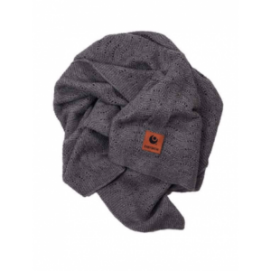 Easygrow Grandma Wave Tæppe – Dark Grey