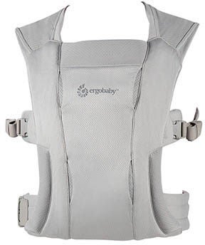 Ergobaby Embrace Soft Air Mesh Bæresele, Soft Grey