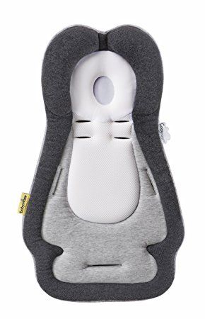 Ergonomisk underlag m. babypude - Babymoov Cosymorpho - Dark