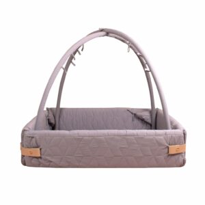 Filibabba Aktivitetsnest - Soft quilt - Dark grey