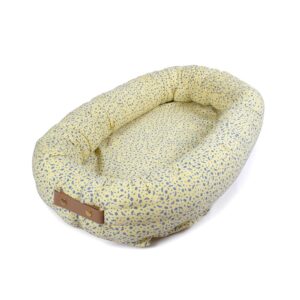 Filibabba babynest - Cosmos daydream, pale banana
