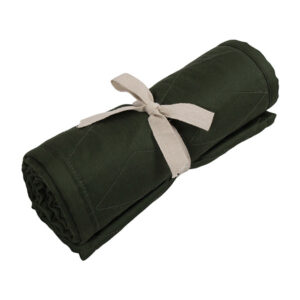 Filibabba sengerand quiltet dark green