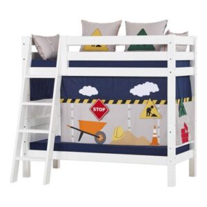 Forhæng, Construction til halvhøje- og etagesenge 160 cm - Hoppekids