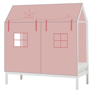 Forhæng til husseng, Princess 200 cm - Hoppekids