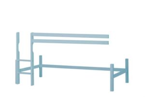 Halvhøj modul basic 90x200 cm, Dream Blue - Hoppekids