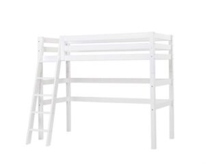 Højseng delbar m. skrå stige 90x200 cm, Premium - Hoppekids