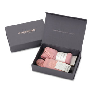 Kravle Startpakke fra Gobabygo - Dusty Rose (3-pak)