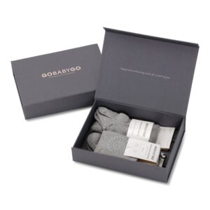 Kravle Startpakke fra Gobabygo - Grey Melange (3-pak)