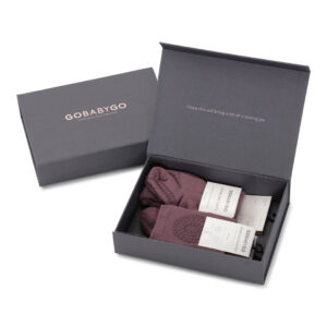 Kravle Startpakke fra Gobabygo - Misty Plum (3-pak)