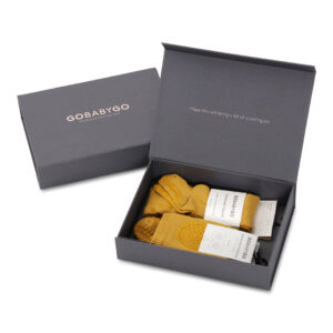 Kravle Startpakke fra Gobabygo - Mustard (3-pak)
