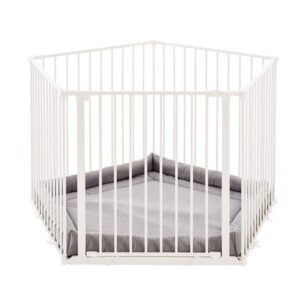 Kravlegård Fra Babydan Park A Kid (90-360cm) - Hvid