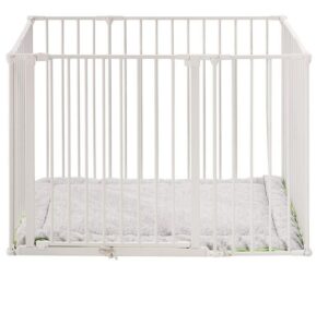 Kravlegård fra BabyDan - Flex System m. underlag - Hvid