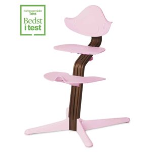 Nomi Højstol, Pale Pink / Walnut