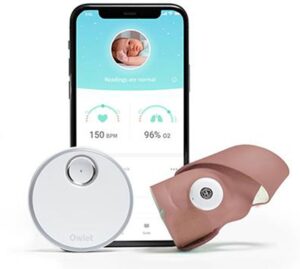 Owlet Smart Sock 3 Babyalarm, Dusty Rose