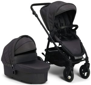 Petite Chérie Heritage 2 Duovogn, Asphalt/Black, Barnevogn