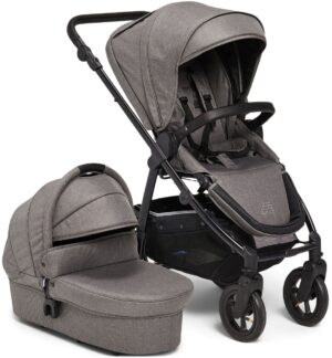 Petite Chérie Heritage 2 Duovogn, Grey/Black, Barnevogn