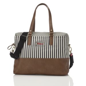 Pusletaske fra Babymel - Weekendtaske - Millie Stripe Navy