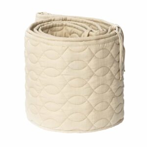 Quiltet Sengerand - Straw Beige