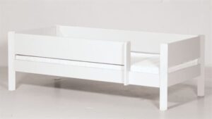Seng med sengehest, Odin 160 cm Snow white hvid - Manis-h
