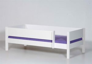 Seng med sengehest, Odin 200 cm Snow white hvid - Manis-h
