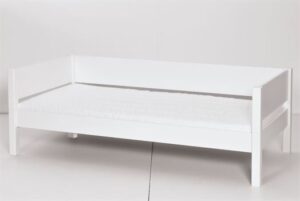Seng med sengehest, Tor 160 cm Snow white hvid - Manis-h