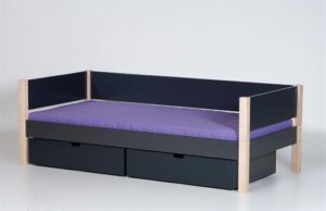 Seng med sengehest og sengeskuffer, Sif 160 cm Specialfarve - Manis-h