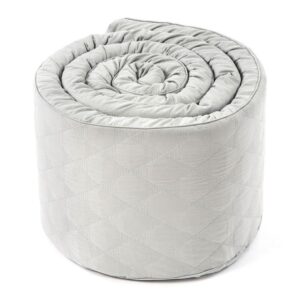 Sengerand fra Smallstuff - Økologisk - Quilted Grey