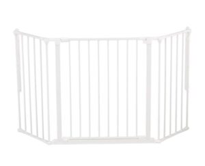 Sikkerhedsgitter Fra Babydan - Vægmonteret- Flex M, Hvid (90-146cm)