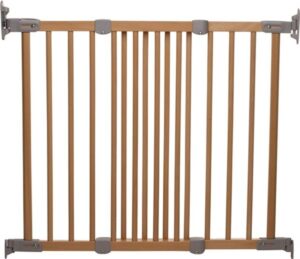 Sikkerhedsgitter Fra Babydan - Vægmonteret - Flexifit Træ (69-106,5cm)