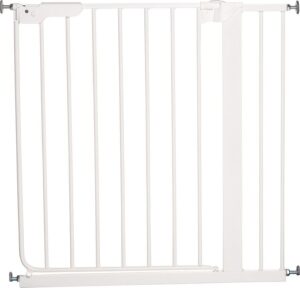 Sikkerhedsgitter fra BabyDan - Presmonteret - Danamic m. 1 forlænger (79,5-87cm)