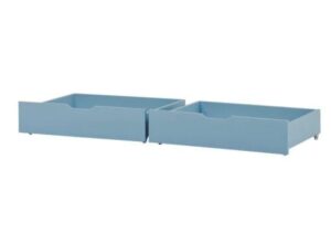 Skuffesæt på hjul, Dream Blue til sofa og etagesenge på 160 cm - Hoppekids