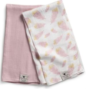 Stofbleer i dob. lag bambus-mix fra Elodie Details - Feather Love (80x80)