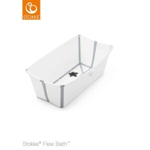 StokkeÂ® Flexi BathÂ® White Grey