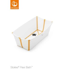 StokkeÂ® Flexi BathÂ® White Yellow