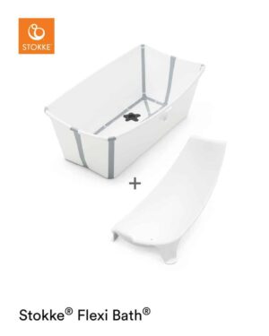 StokkeÂ® Flexi BathÂ® sampak - hvid/grå