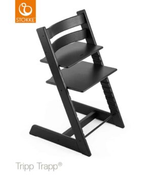 StokkeÂ® Tripp TrappÂ® Højstol - Oak Black