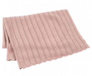 Tæppe fra Smallstuff - Hæklet - Soft powder
