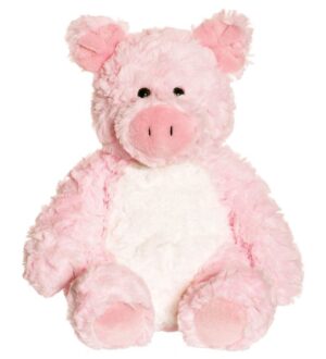 Teddykompaniet Bamse - Softies - 22 cm - Grisen Gabriel