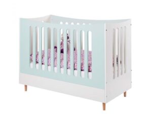 Tremmeseng med tremmegavl, 70 x 140 cm Specialfarve - Manis-h