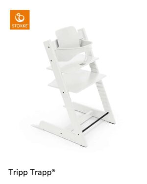 Tripp Trapp Stol Inkl. Babyset - Hvid