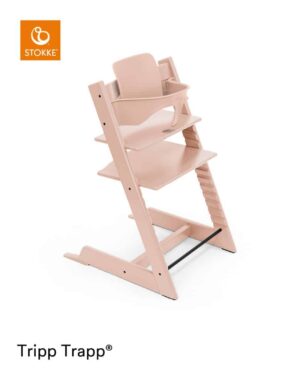 Tripp Trapp Stol Inkl. Babyset - Serene Pink