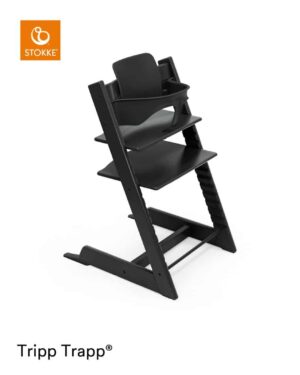Tripp Trapp Stol Inkl. Babyset - Sort