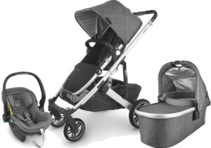 UPPAbaby CRUZ V2 Duovogn inkl. MESA i-Size Babyautostol, Jordan Grey