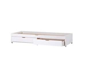 Udtræksseng DELUXE med skuffer 70x190 cm - Hoppekids