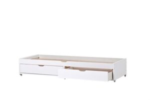 Udtræksseng DELUXE med skuffer, 90x190 cm - Hoppekids