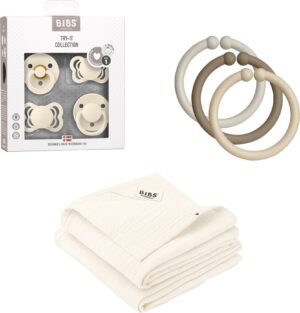BIBS Newborn Gavesæt, Ivory