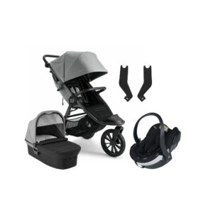 Baby Jogger City Elite 2 Duovogn inkl. BeSafe iZi Go Modular X2 i-Size Autostol Baby, Pike/Barré
