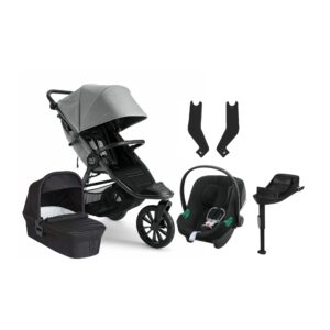 Baby Jogger City Elite 2 Duovogn inkl. Cybex Aton B2 i-Size Autostol Baby & Base, Pike/Jet