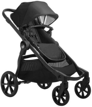 Baby Jogger City Select 2 Tencel Klapvogn, Lunar Black